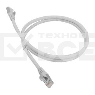 Патч-корд LANMASTER LSZH FTP кат.6A, 1.0 м, белый