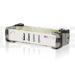Переключатель ATEN CS84U(-AT) 4-портовый KVM-переключатель {1 user(HDB15(SVGA Female)+KBD(PS/2)+MOUSE(PS/2), KVM-порты: SPHD18(Female). В комплекте: кабели KVM (2L-5201P)-4шт. Не требует внешнего питания}, фото4