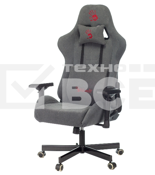 Кресло игровое A4Tech Bloody GC-740 серый