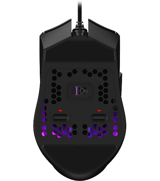 Мышь проводная A4Tech Bloody L65 Max черный/фиолетовый, 12000 dpi, USB, кнопки - 7