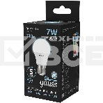 Лампа светодиодная Gauss 7Вт цок.:E27 шар 220B 4100K св.свеч.бел.ней. A60 (упак.:10шт) (102502207), фото5
