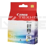 Картридж струйный CLI-36Color (1511B001) для Canon Mini Pixma 260, Цветной, 250 стр., фото4