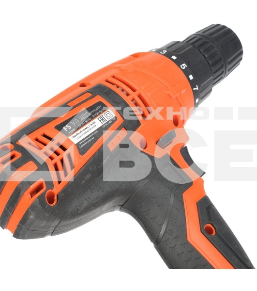 Дрель-шуруповерт сетевой Patriot FS301, Сетевая, 330 Вт