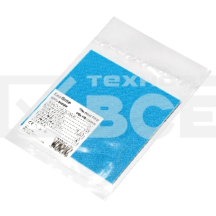 Термопрокладка ExeGate EPG-9WMK (100x100x2.5 mm, 8,5 Вт/ (м•К), теплопроводящая клейкая двухсторонняя)