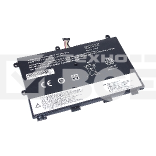 Аккумуляторная батарея для ноутбука Lenovo ThinkPad Yoga 11e (45N1750-2S2P) 7.4V 4400mAh OEM черная