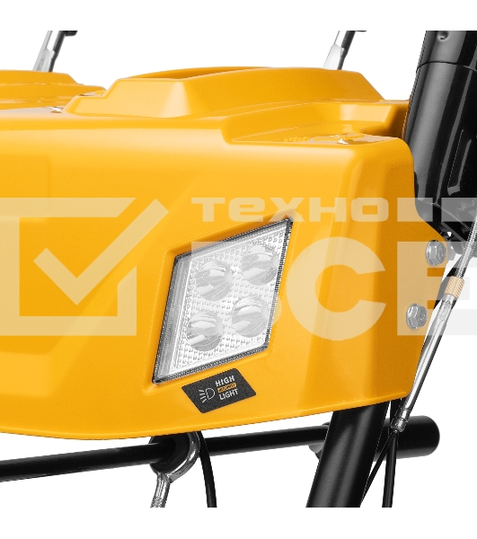 Бензиновая снегоуборочная машина SBM 610DT PRO, 212cc, гусеницы, эл.старт, блок. дифф.  Denzel