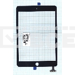 Сенсорное стекло (тачскрин) Ipad mini 3 (retina) no IC (A1599, A1600), черное, фото2