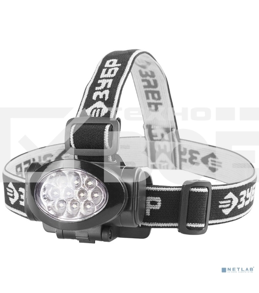 Фонарь Зубр 56438 мастер налобный светодиодный 10ultra led матричный рефлектор 3 режима 3ааа