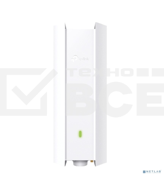 Двухдиапазонная точка доступа TP-Link EAP623-Outdoor HD, для улицы и помещений с поддержкой Wi-Fi 6 AX1800, 1 гиг. порт RJ45, 802.3af/at, Passive PoE (48 В, 0,5 А), IP67