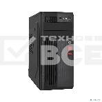 Компьютерный корпус Miditower ExeGate UN-605B Black, ATX, <UN350, 120mm>, 2*USB, Audio, замок блокировки кнопки питания, фото3