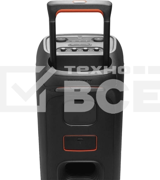Портативная акустика JBL PartyBox Stage 320 (1.0 2 x 120 Вт, Bluetooth, AUX, USB, 6.3 мм jack, RGB подсветка, IPX4, JBLPBSTAGE320UK)
