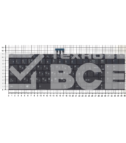 Клавиатура для ноутбука Toshiba Satellite C55 C55-A C55dt черная