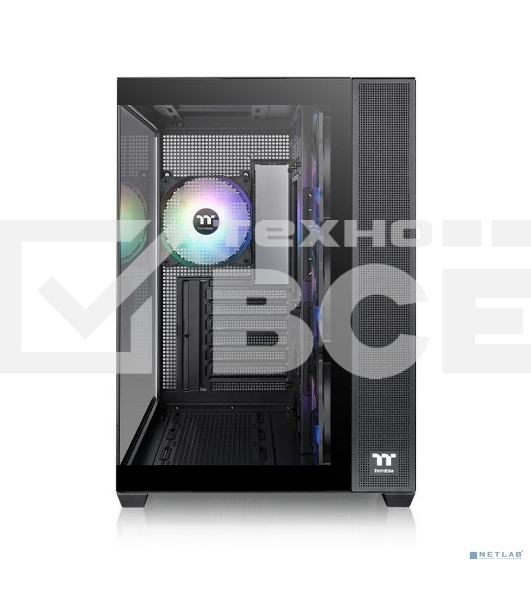 Корпус Thermaltake View 380 TG ARGB черный без БП ATX 6x120mm 2x140mm 1x200mm 2xUSB3.0 audio bott PSU
