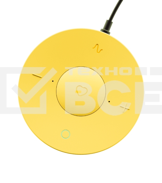 Умная колонка Sber SberBoom Mini SBDV-00095Y, 5Вт, с голосовым ассистентом Салют, желтый