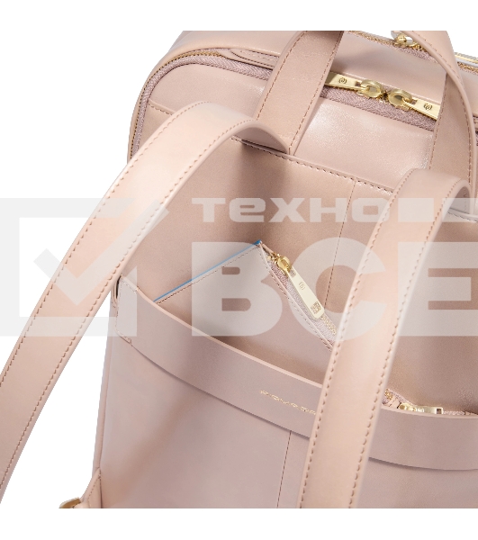 Рюкзак женский Piquadro Blue Square CA6678B2/RO2 пудровый кожа