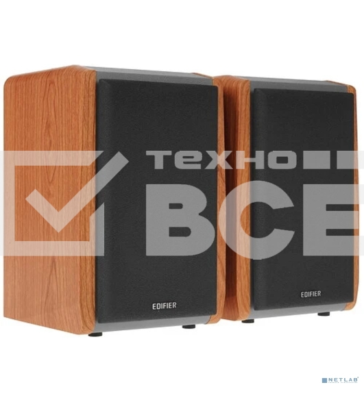 Колонки Edifier R1010BT 2.0 коричневый/коричневый 24Вт BT