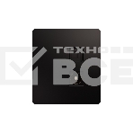 Розетка телевизионная Kranz ROUND компьютерная RJ45 кат6 + TV с/у оникс, фото 1