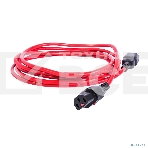 Шнур питания с фиксатором REM IEC 60320 C13/IEC 60320 C14, 10 А/250 В (3 * 1,0), 3 м, красный R-10-Cord-C13-C14-3-Red, фото4