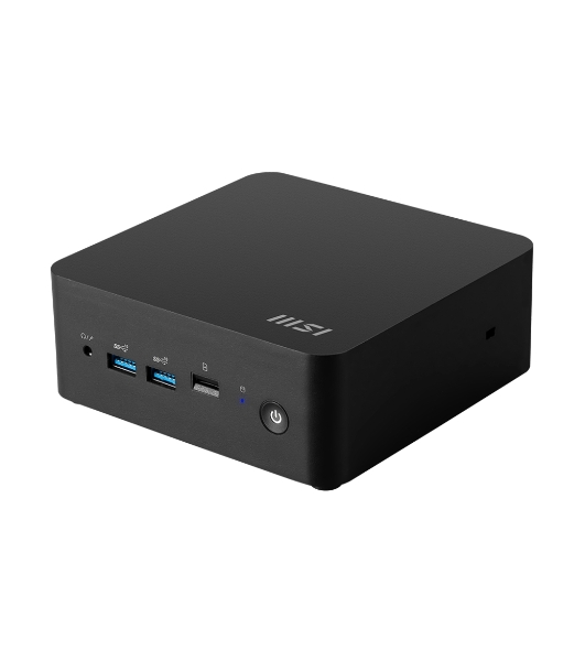Мини ПК MSI Cubi NUC 1M-052BRU Core 5 120U (1.4) Graphics CR noOS GbitEth WiFi BT 120W черный (936-B0B111-080)