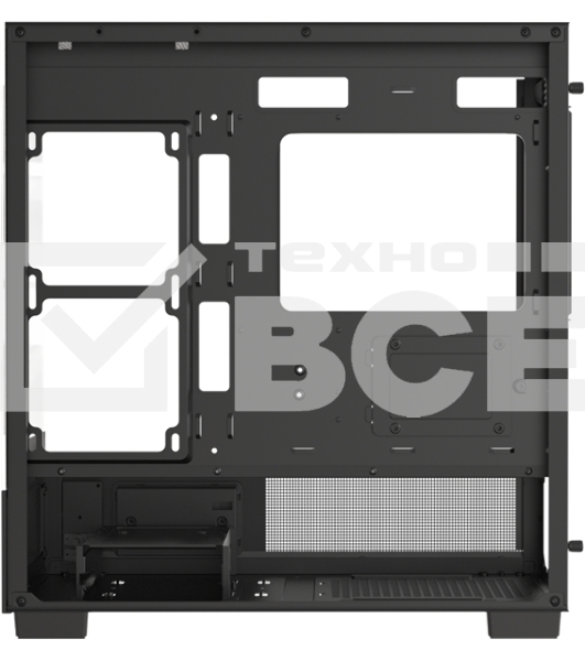 Компьютерный корпус AeroCool/Formula V Line Crystal E1M Black, MATX, USB3.0*2, Switch Display Panel