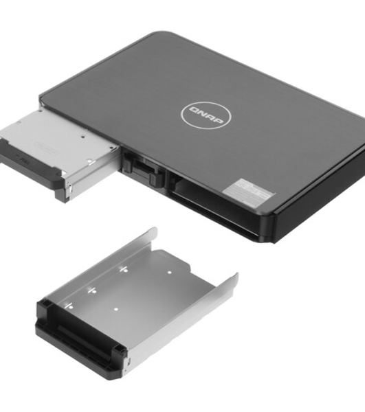 Сетевое хранилище SMB QNAP HS-264-8G Silent NAS 2 HDD trays, 4-core Intel Celeron N5105 2.0 GHz up to 2.9 GHz, 8 Gb RAM, 2x2.5 Gigabit Ethernet, 2 xUSB 3.2 Gen 2 (10Gbps), 2xHDMI.