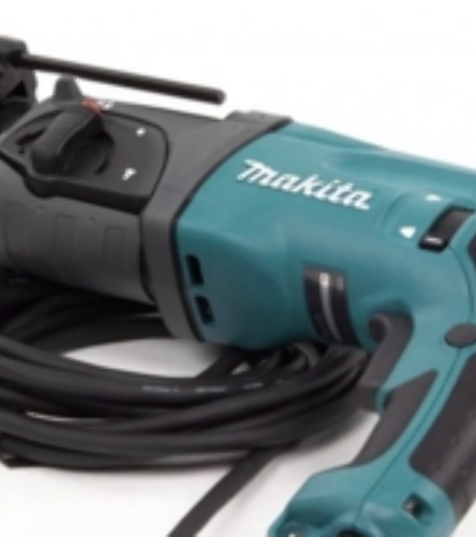 Перфоратор Makita HR2470, SDS-plus, 780 Вт, 2,4 Дж, от сети
