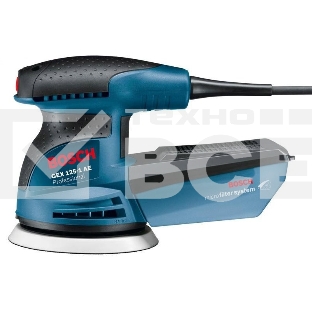 Эксцентриковая шлифмашина Bosch GEX 125-1 AE (250 Вт, 125мм, рег.ск, 1.3 кг, коробка) 0601387500