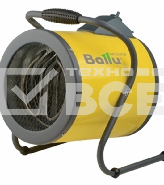 Тепловая пушка Ballu BHP-P-66/4/0кВт 850м3/час 9.1А 290x430x320мм