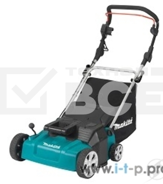 Скарификатор Makita UV3600 {1800Вт,36см,3700об\мин,4уров(-10+5мм),40л,нож-фреза,15.3кг,кор}