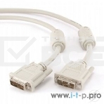 Кабель DVI-D single link Gembird, 3м, 19M/19M экран, феррит.кольца, пакет CC-DVI-10, фото3