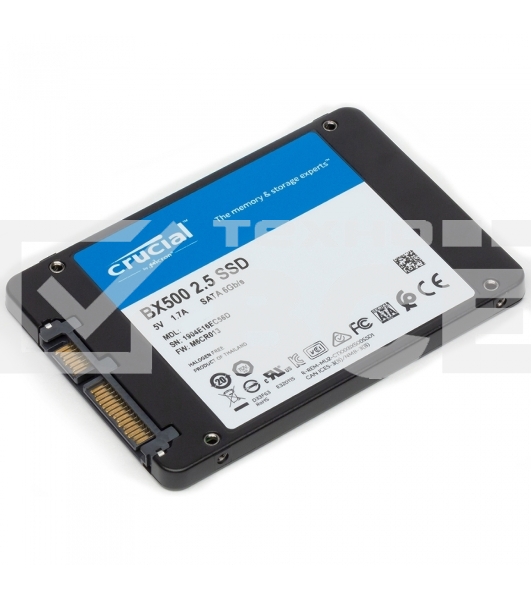 Накопитель SSD Crucial BX500, 240Gb, 2.5