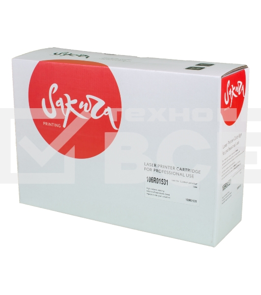 Картридж Sakura 106R01531 для Xerox WC 3550, черный, 11000 к.
