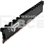 Оперативная память Patriot Signature, DDR4, 8GB (1x8 GB), 2666 MHz, CL19, радиатор, чёрный, фото2