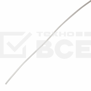 Термоусаживаемая трубка клеевая Rexant 9,0/3,0 мм, прозрачная, упаковка 10 шт. по 1 м