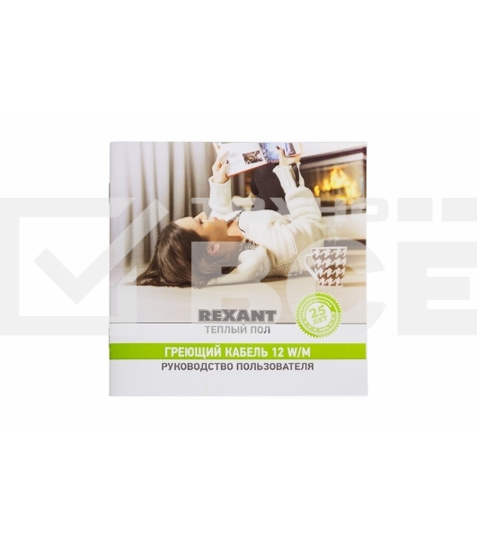 Теплый пол Rexant Slim RNB -30-370 (370Вт/30м/ S обогрева, м2: 2,0-3,0) (двух жильный)