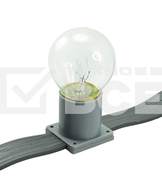Гирлянда  Belt-Light  5 жил  шаг 15 см  патроны e27