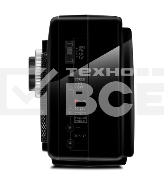 Радиоприёмник SVEN SRP-535 чёрный (3 Вт, FM/AM/SW, USB, SD/microSD, 900 мАч, 2 х D/UM, фонарь)