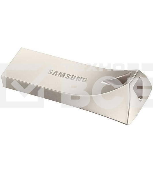 Флешка USB R/W 64Gb USB Drive <USB 3.1> Samsung BAR Plus (up to 300Mb/s) (MUF-64BE3/APC) серебристый