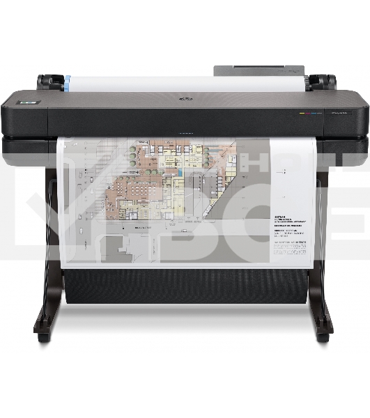 Плоттер струйный HP Designjet T630 (5HB11A), A0, 36