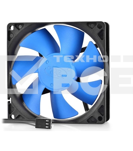 Кулер для процессора DEEPCOOL ICE BLADE 100 PWM синий, 92 мм, алюминий/медь, 2200 об/мин, 29 дБ, 4 pin, 100 Вт, 135 мм
