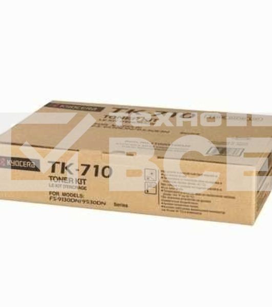 Картридж лазерный Kyocera TK-710 (1T02G10EU0) черный для FS-9130DN/9530DN 40000 стр.