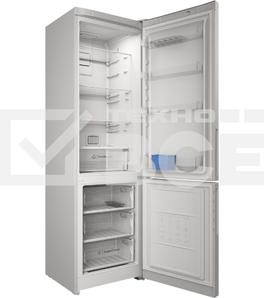 Холодильник Indesit ITR 5200 W белый двухкамерный 247/78л морозилка снизу