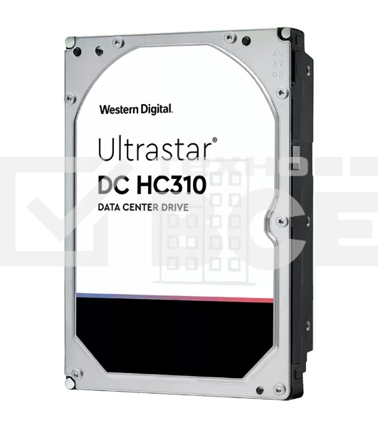 Жесткий диск Western Digital HGST SAS 3.0 6Tb 0B36047 HUS726T6TAL5204 Ultrastar 7K6 (7200rpm) 256Mb 3.5'