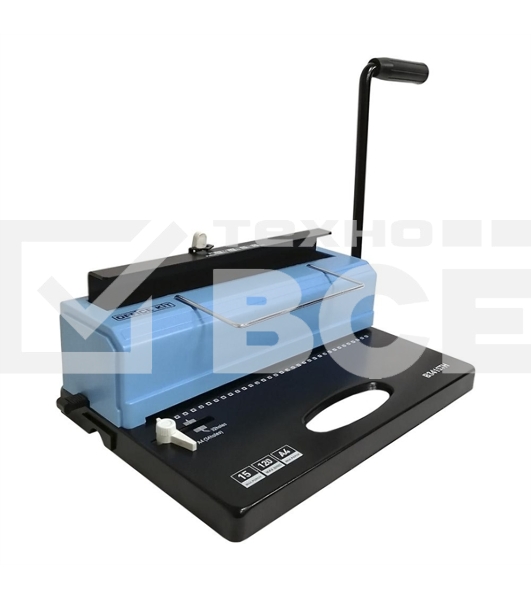 Переплетчик Office Kit B3415TH A4/перф.15л.сшив/макс.120л./метал.пруж. (4.8-14.3мм)