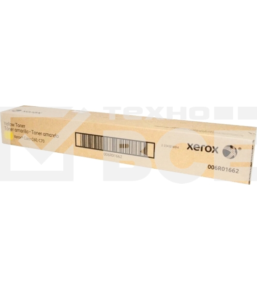 Картридж лазерный XEROX 006R01662 желтый XEROX Color С60/C70 34K
