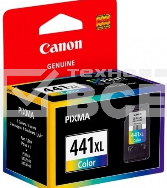 Картридж струйный Canon CL-441XL (5220B001) многоцветный для Canon MG2140/3140