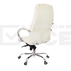 Офисное кресло Everprof Kron M бежевое (экокожа, хром, ролики, Мультиблок), фото6