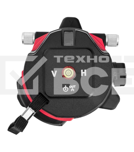 Лазерный уровень CRX-30R, 30 м, красный луч, батарейки, резьба 5/8