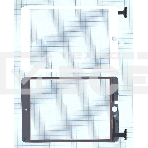 Сенсорное стекло (тачскрин) Ipad mini 3 (retina) no IC (A1599, A1600). белое, фото4