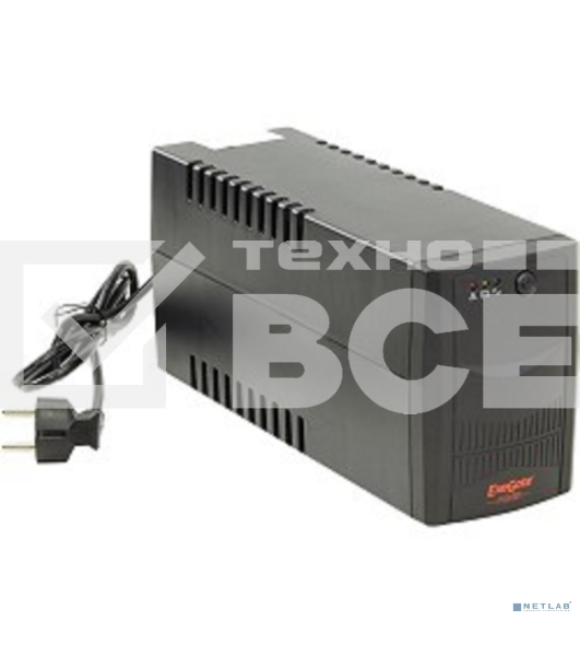 Источник бесперебойного питания ExeGate EP212516RUS Power Back BNB-800<800VA, Black, 2 евророзетки>